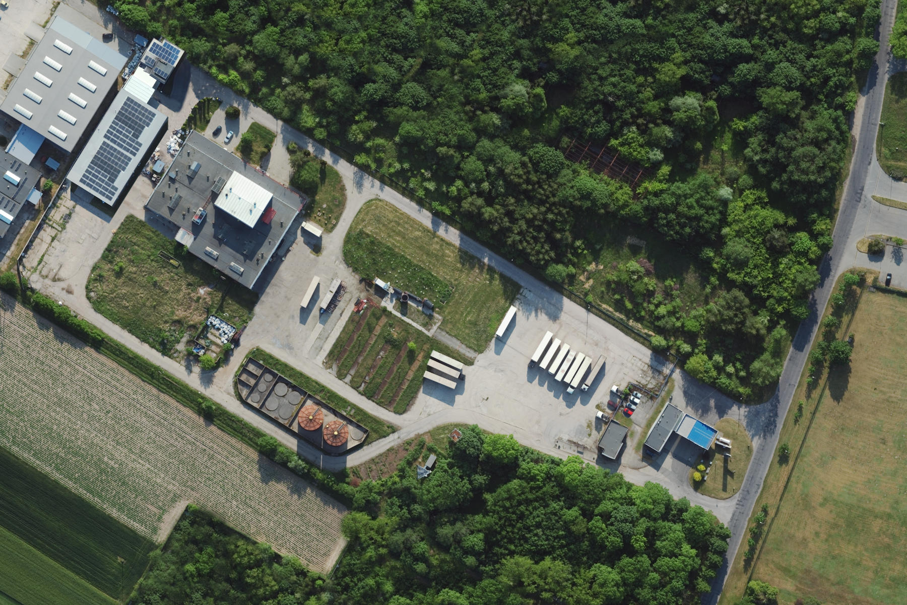 Invest Park Sieradz - zdjęcie z góry