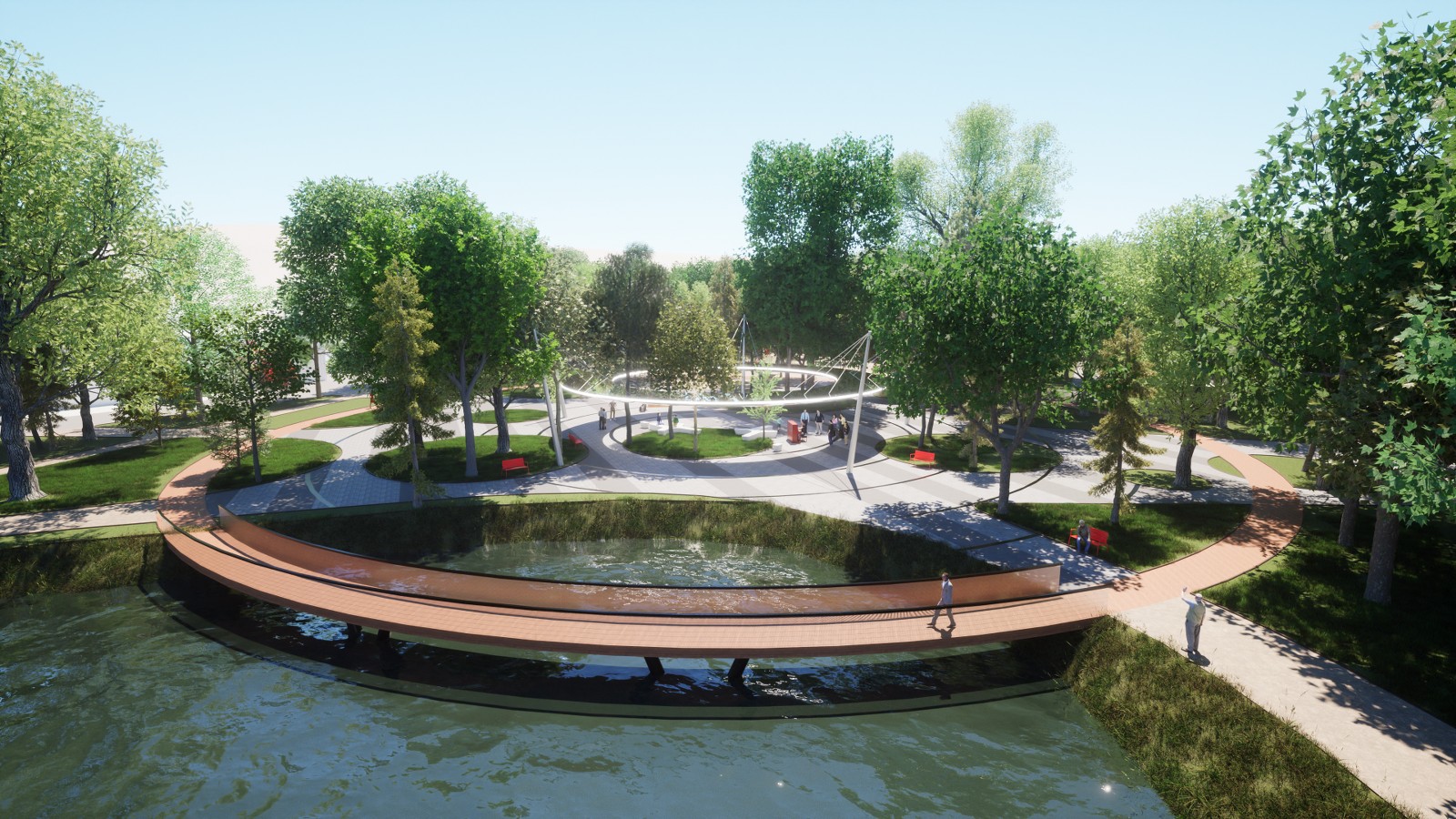 Park Staromiejski w Sieradzu - projekt rewitalizacji